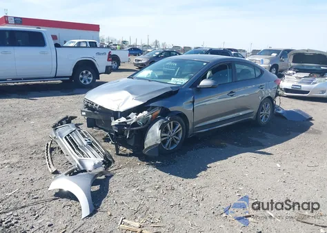 2018 Hyundai Elantra Sel from USA, damaged, VIN 5NPD84LF1JH376406